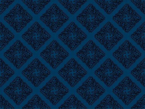 Seamless pattern for traditional kurta pajamas