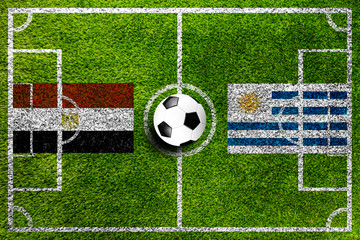 Ägypten gegen Uruguay Fußball Weltmeisterschaft