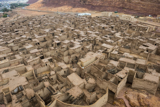 The old ghost town of Al Ula, Saudi Arabia