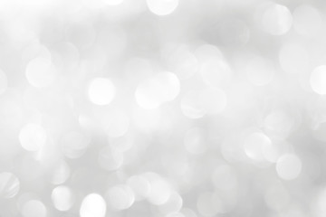 A brilliant blurry white background for a festive mood. Template for greeting card for...