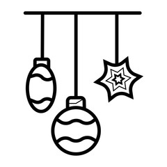 Ornaments icon vector