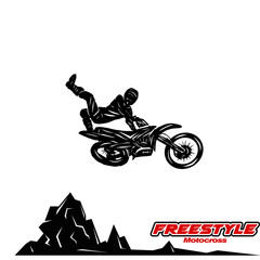 Obraz na płótnie Canvas moto cross logo designs