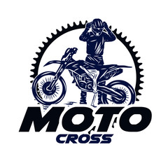 moto cross logo designs