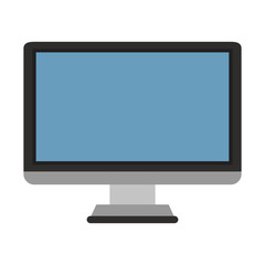 Computer screen technology vector illustration graphic design