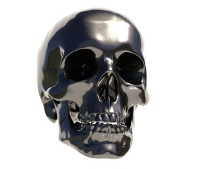 Human Skull Art Image