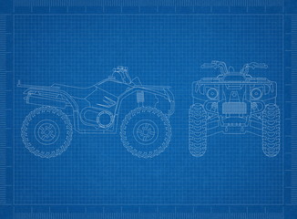 Quad Bike blueprint