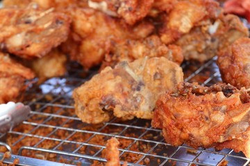 Fried chicken at street food