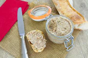 rillettes de porc