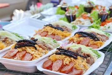 Fried rice with shrimp paste