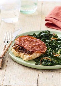 Julienne chorizo &eacute;pinard