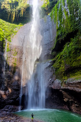 The beautiful madakaripura waterfall in east java, Indonesia