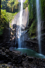 Fototapeta na wymiar The beautiful madakaripura waterfall in east java, Indonesia
