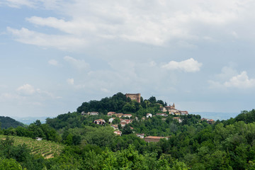 Cityscape of Monticello d'Alba