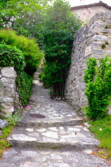 rue village cobonne drôme france