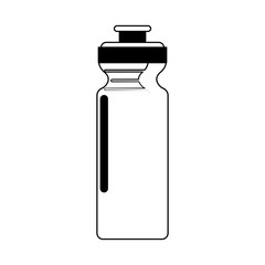 Thermo water bottle vector illustration graphic design
