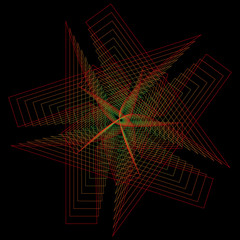 flower 3d geometry of nature