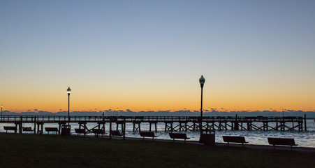 Sunset Beach Pier-North Carolina Sunrise
