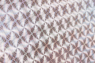 Abstract background with drawn ornament and blur