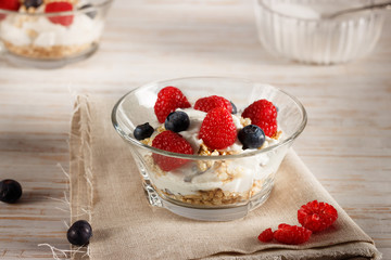 Healthy breakfast.
