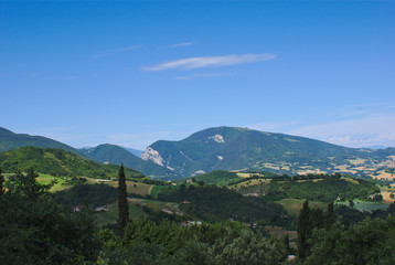 Fototapeta na wymiar panorama italiano