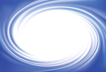 Vector background of cobalt swirling water texture