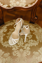 High heels shoes for women on their wedding day