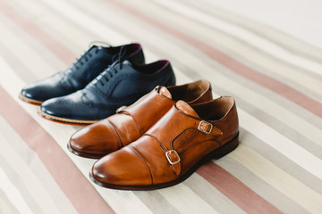 Men's shoes to dress by choosing the day of the wedding