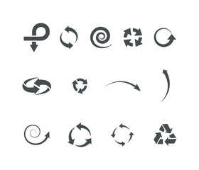 arrow or direction icon