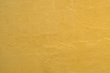 yellow cement wall background