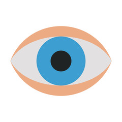 Surveillance eye symbol vector illustration graphic design