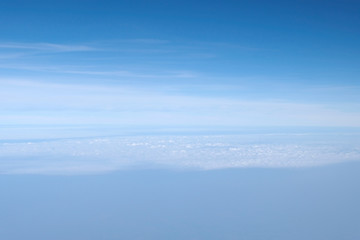 blue sky cloud background