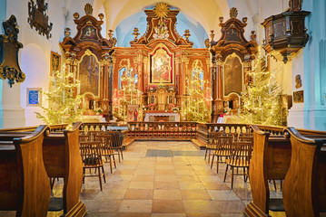 Fototapeta na wymiar Chiesa Principale di Kazimierz Polonia 