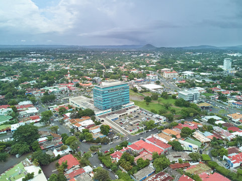 Managua city landscape