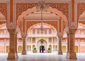 Fotobehang Jaipur city palace © tanarch