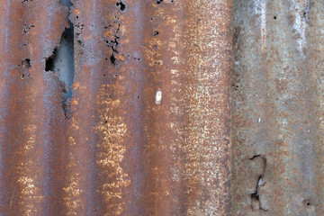 Rust on zinc