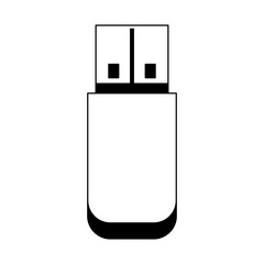 USB storage technology vector illustration graphic design