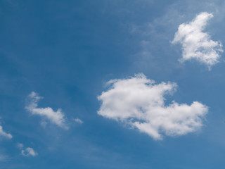Fototapeta na wymiar Blue sky background with clouds, background sky.