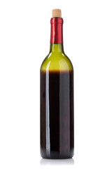 Red wine bottle