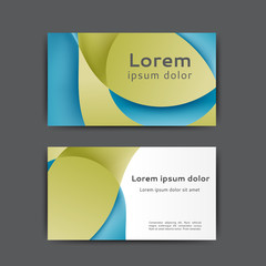 Business card template