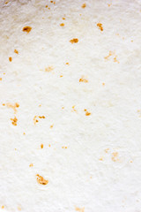 Close-up view of mexican flatbread tortilla