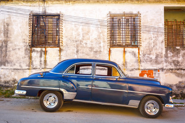 Vintage Car in Cuba