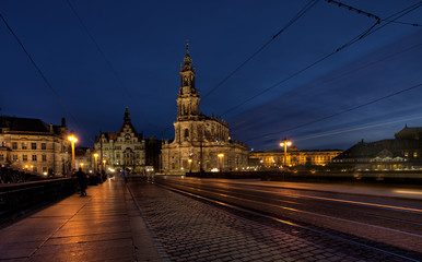 Dresden Cathedral ,  Cathedral of the Holy Trinity , Catholic Church of the Royal Court of Saxony .