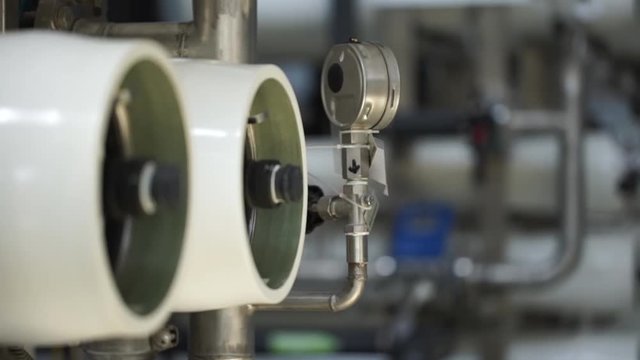 Industrial equipment for water purification