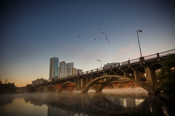 Foggy Austin