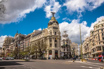 Abwaschbare Fototapete Madrid Madrid