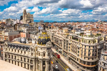 Abwaschbare Fototapete Madrid Madrid