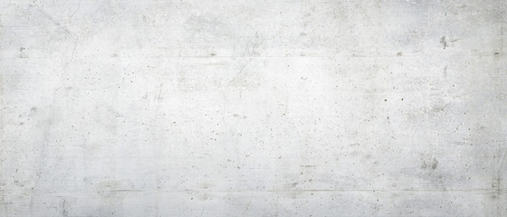 Texture of old white concrete wall for background