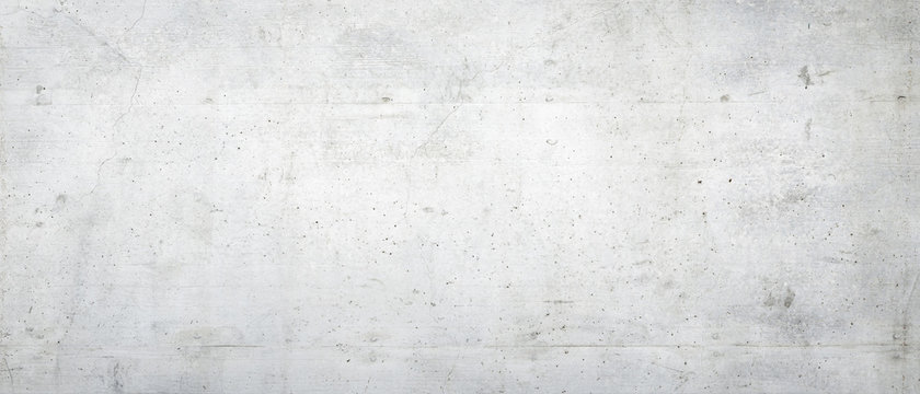 Texture of old white concrete wall for background