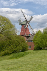 old historic windmill