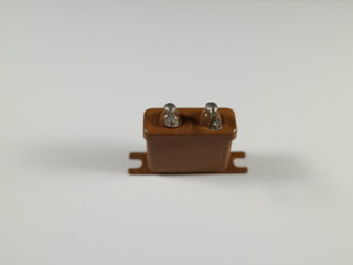 old electric capacitor